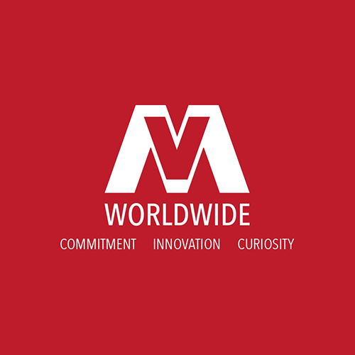 MV Worldwide Logo Design logo brand design